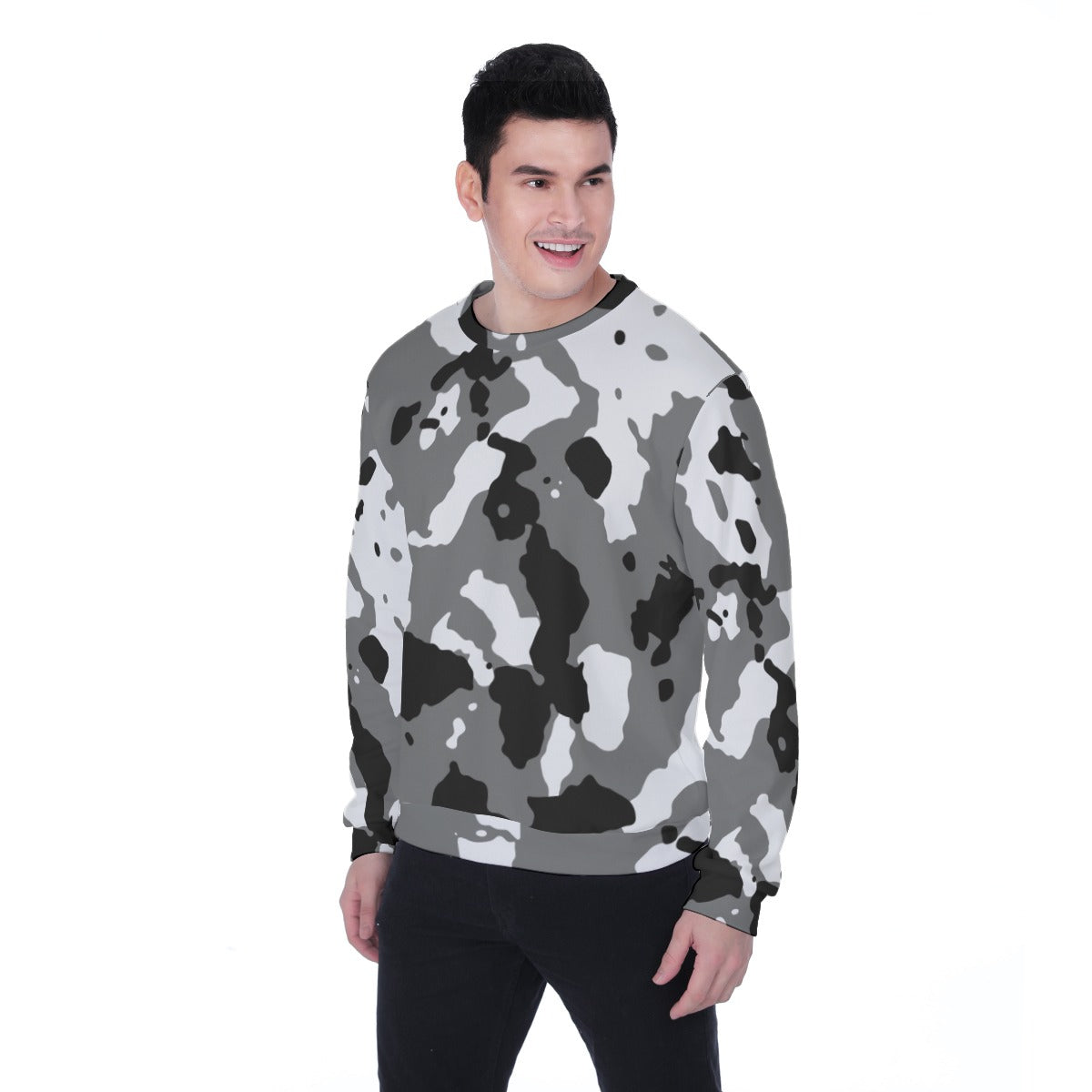 All-Over Print Men's Heavy Fleece Sweatshirt