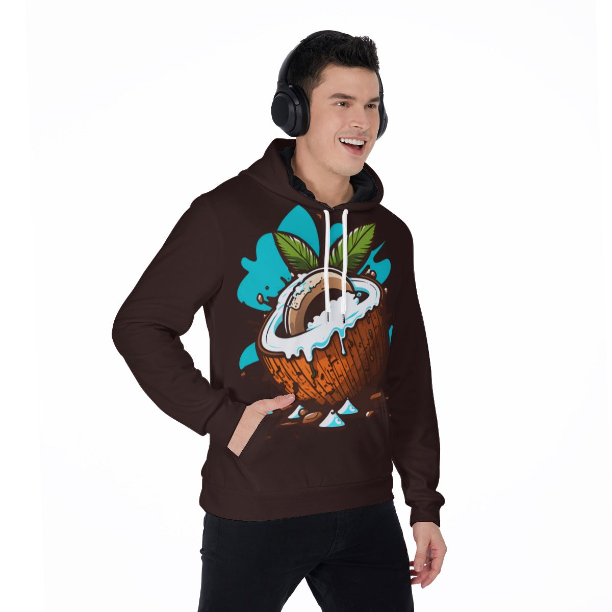 All-Over Print Men's Pullover Hoodie