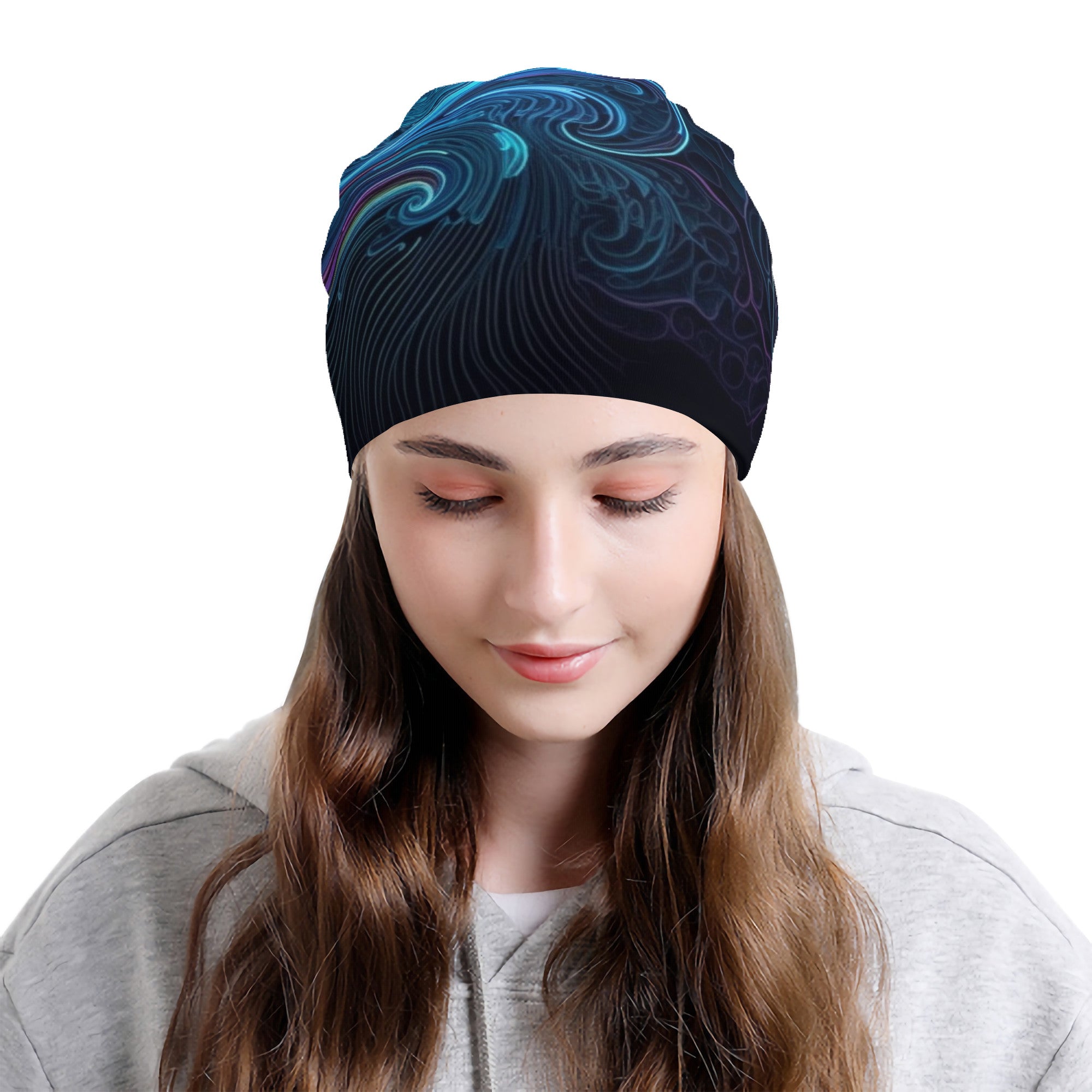 HC_T6 Adult Knitted Beanie - Silk