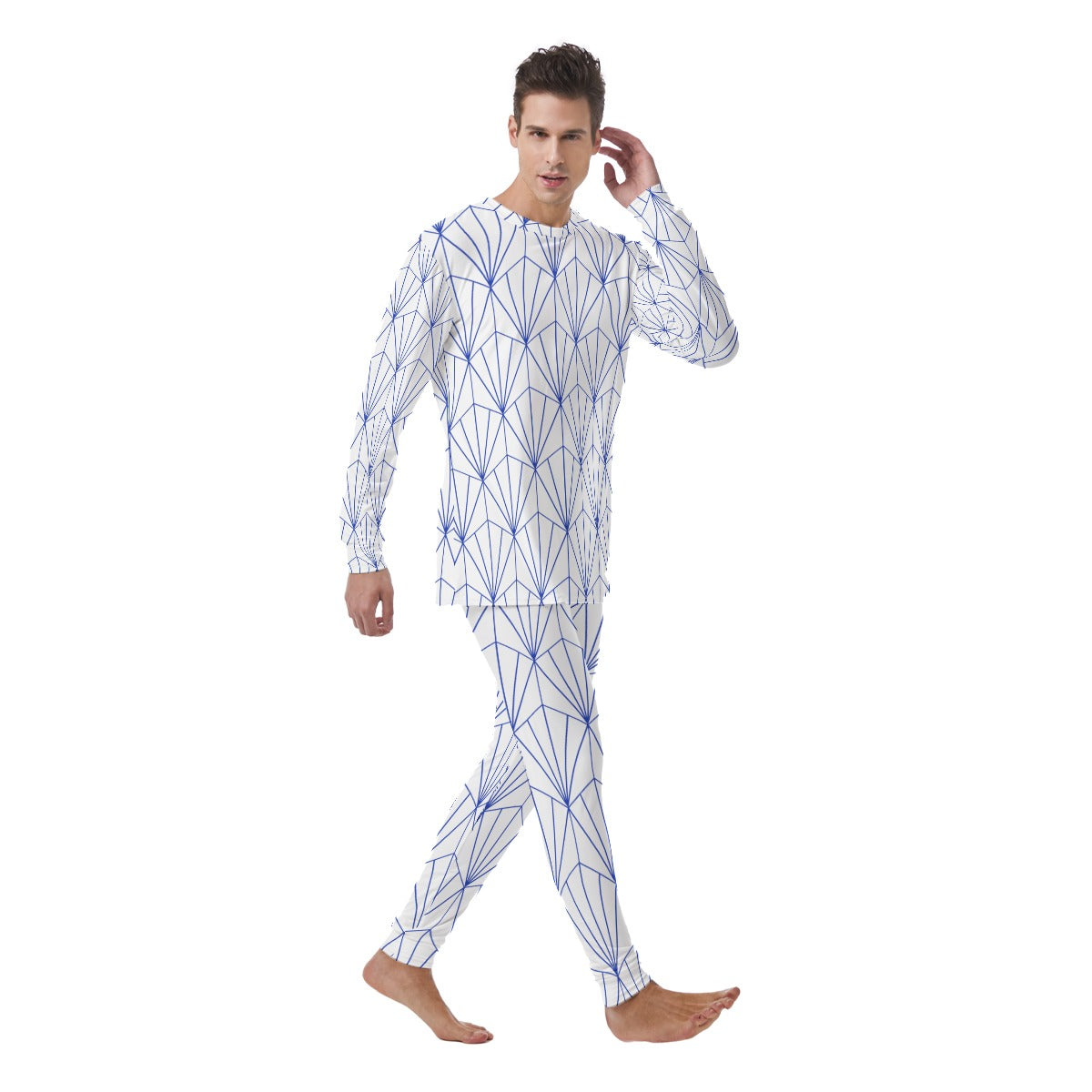 All-Over Print Men's Pajamas