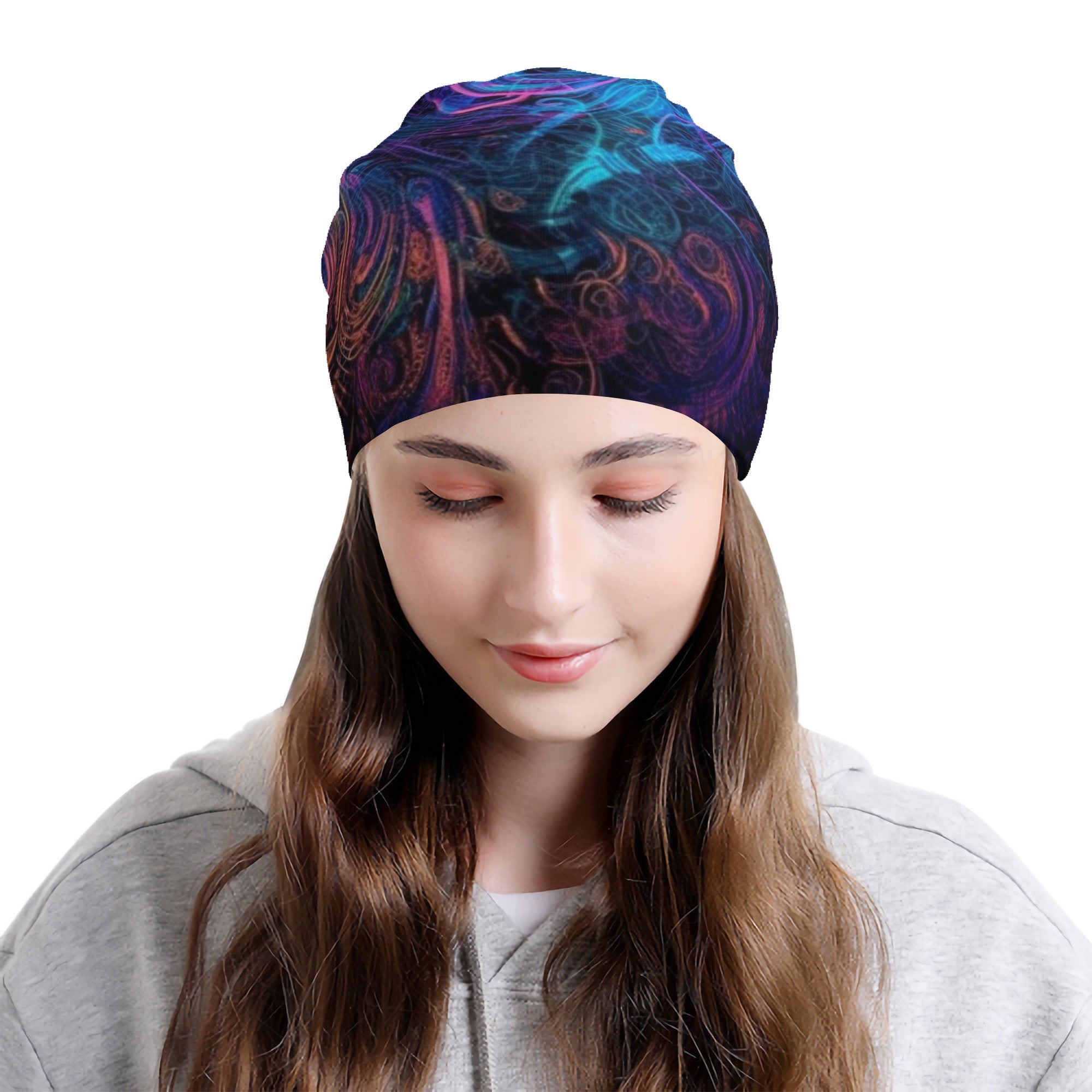 HC_T6 Adult Knitted Beanie - Silk