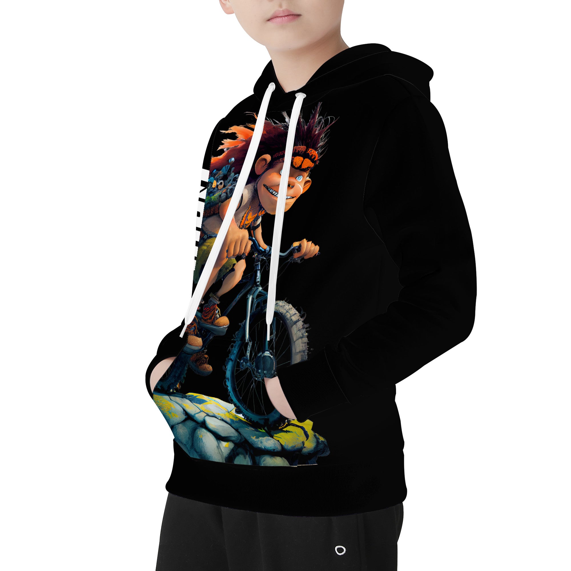 SF_F5 Youth's All Over Print Hoodie
