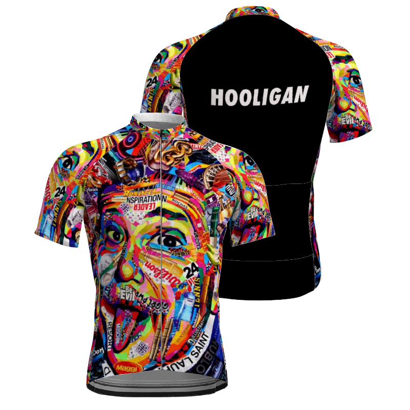 All Over Print Men's Cycling Shirt Custom Activewear Cycling Top