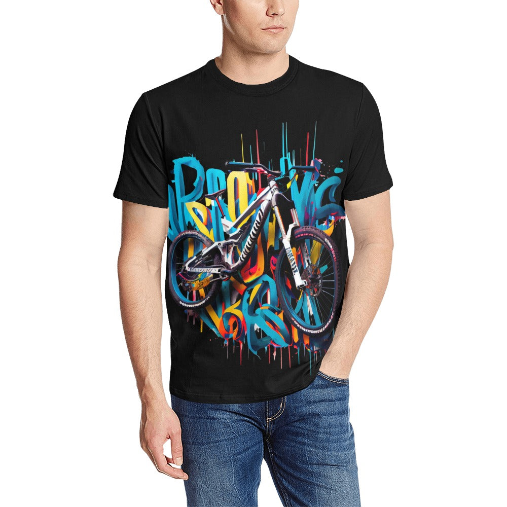 Men's All Over Print T-shirt(Model T63)