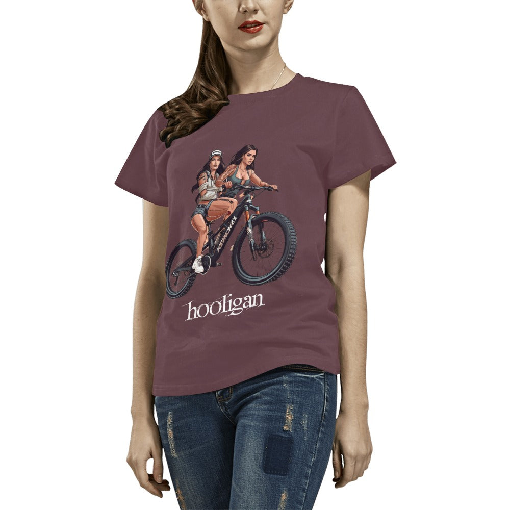 Women's All Over Print T-shirt (USA Size) (T40)