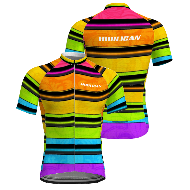 All Over Print Men's Cycling Shirt Custom Activewear Cycling Top