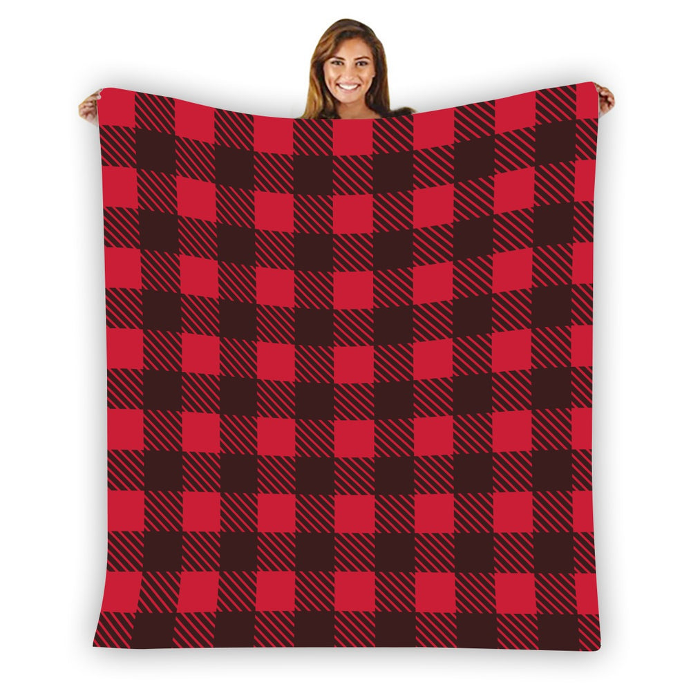 Single-Side Printing Flannel Blanket