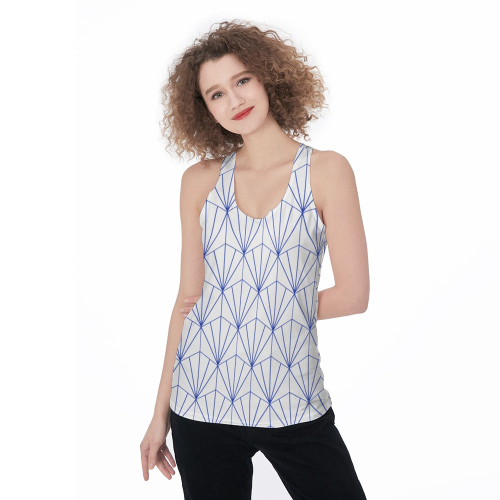 All-Over Print Women's Racerback Tank Top