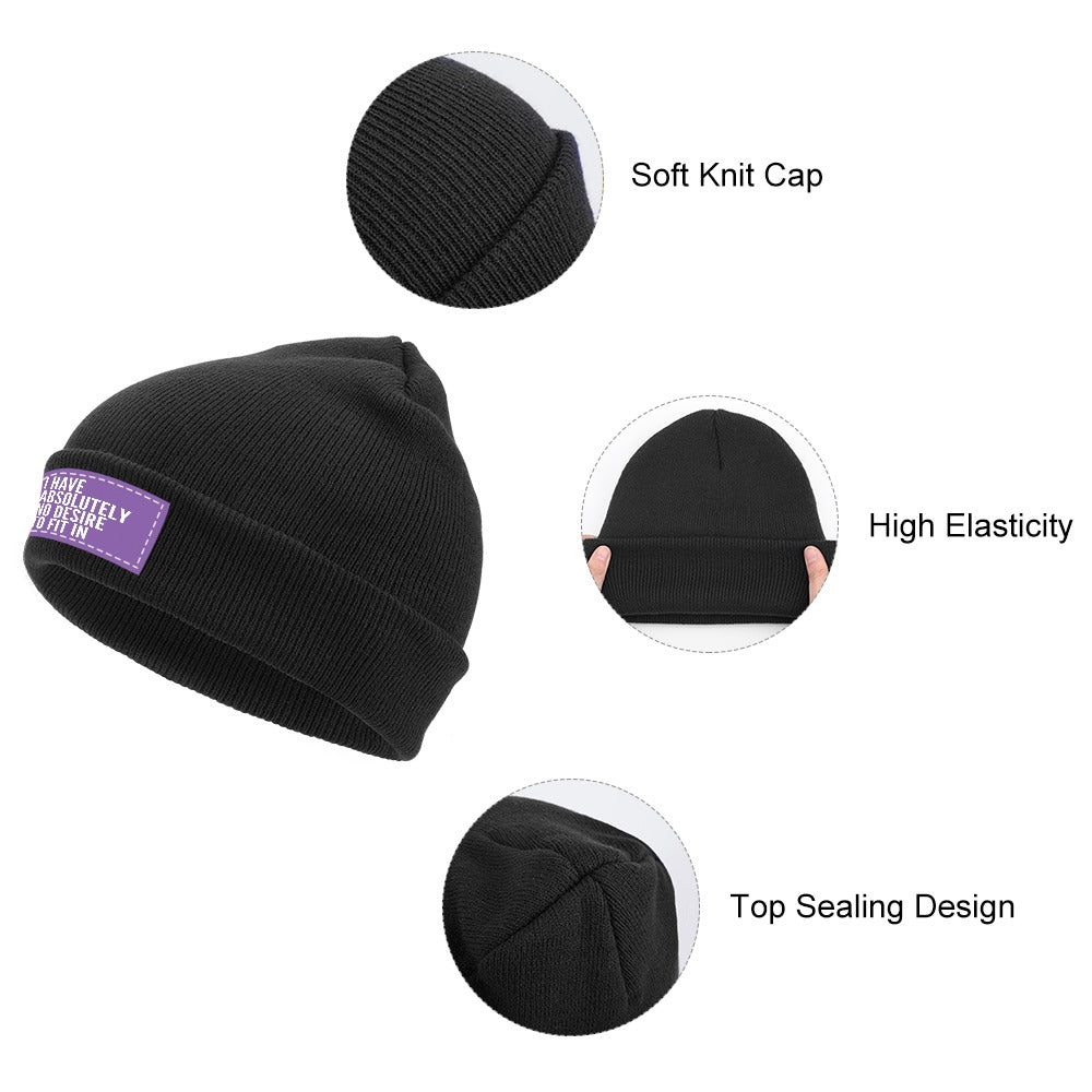 Knitted Cap print your logo & image