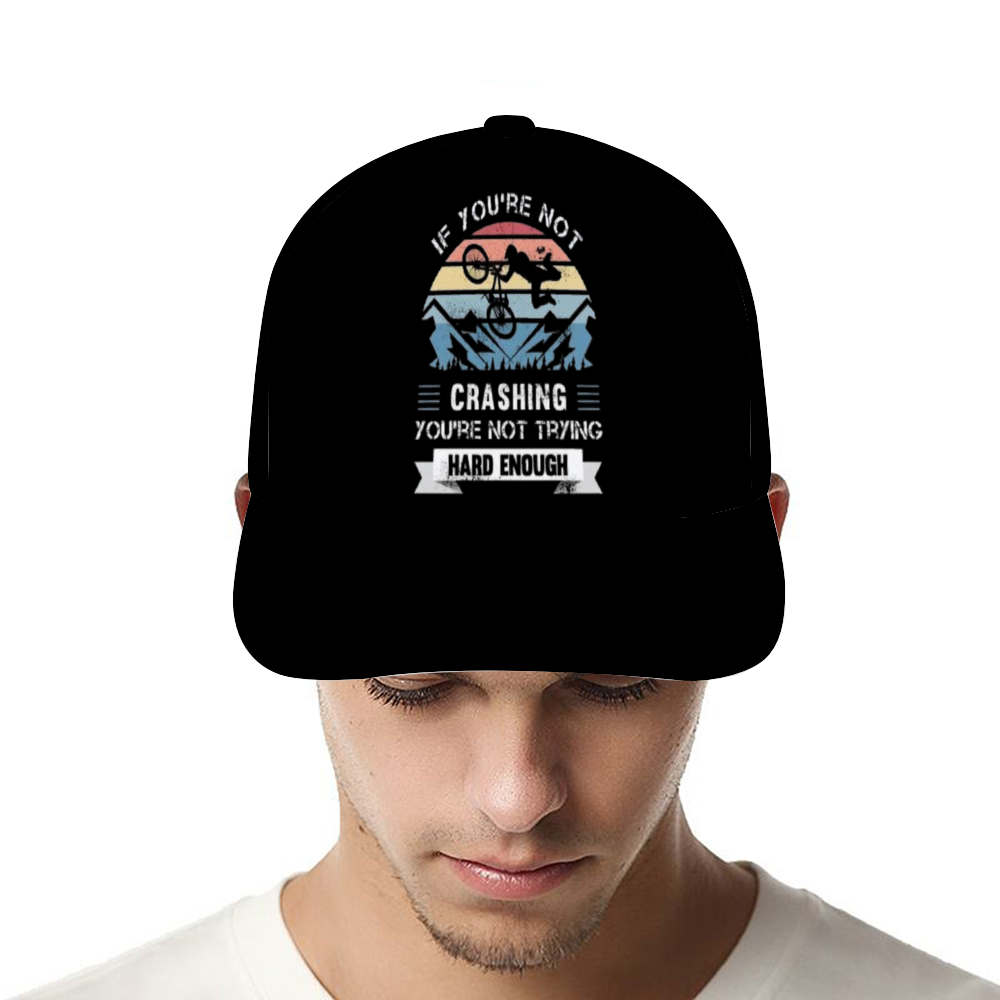  Custom All Over Print Unisex Adjustable Curved Bill Baseball Hat