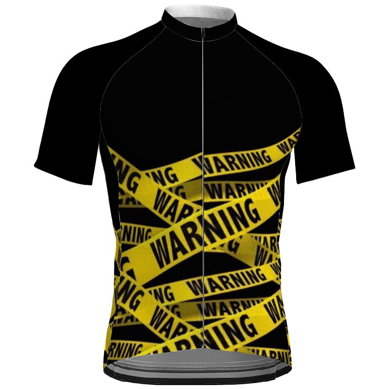 All Over Print Men's Cycling Shirt Custom Activewear Cycling Top