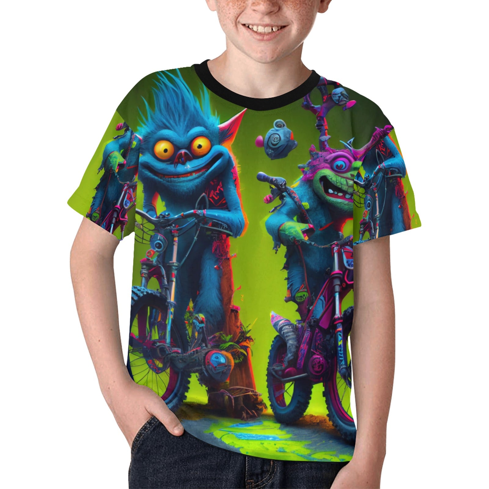 Kids' All Over Print T-shirt(ModelT65)