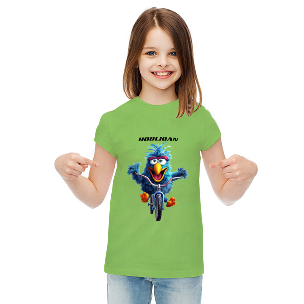 Customizable Children's Short Sleeve T-Shirt Offset Heat Transfer Print | Gildan 76000B