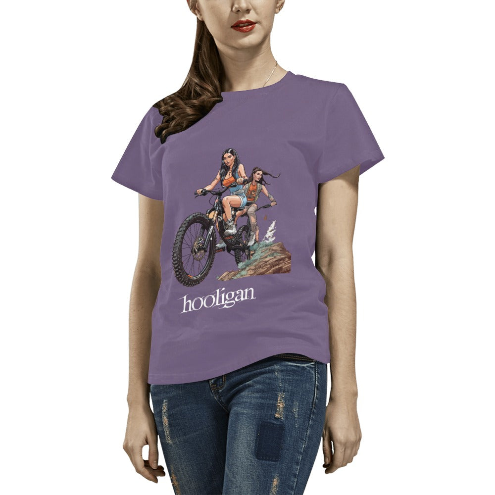 Women's All Over Print T-shirt (USA Size) (T40)