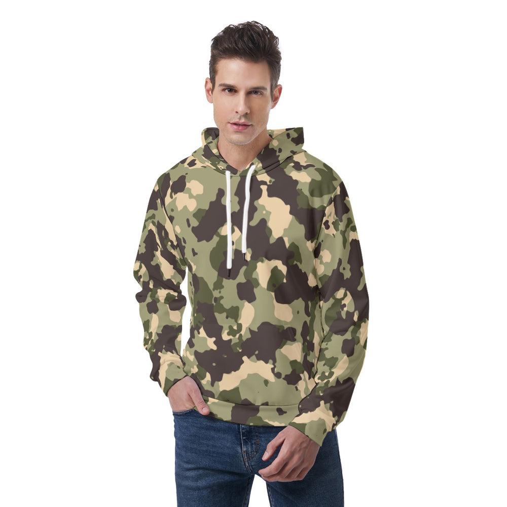 All-Over Print Men's Hoodie With Double-side Print Hood